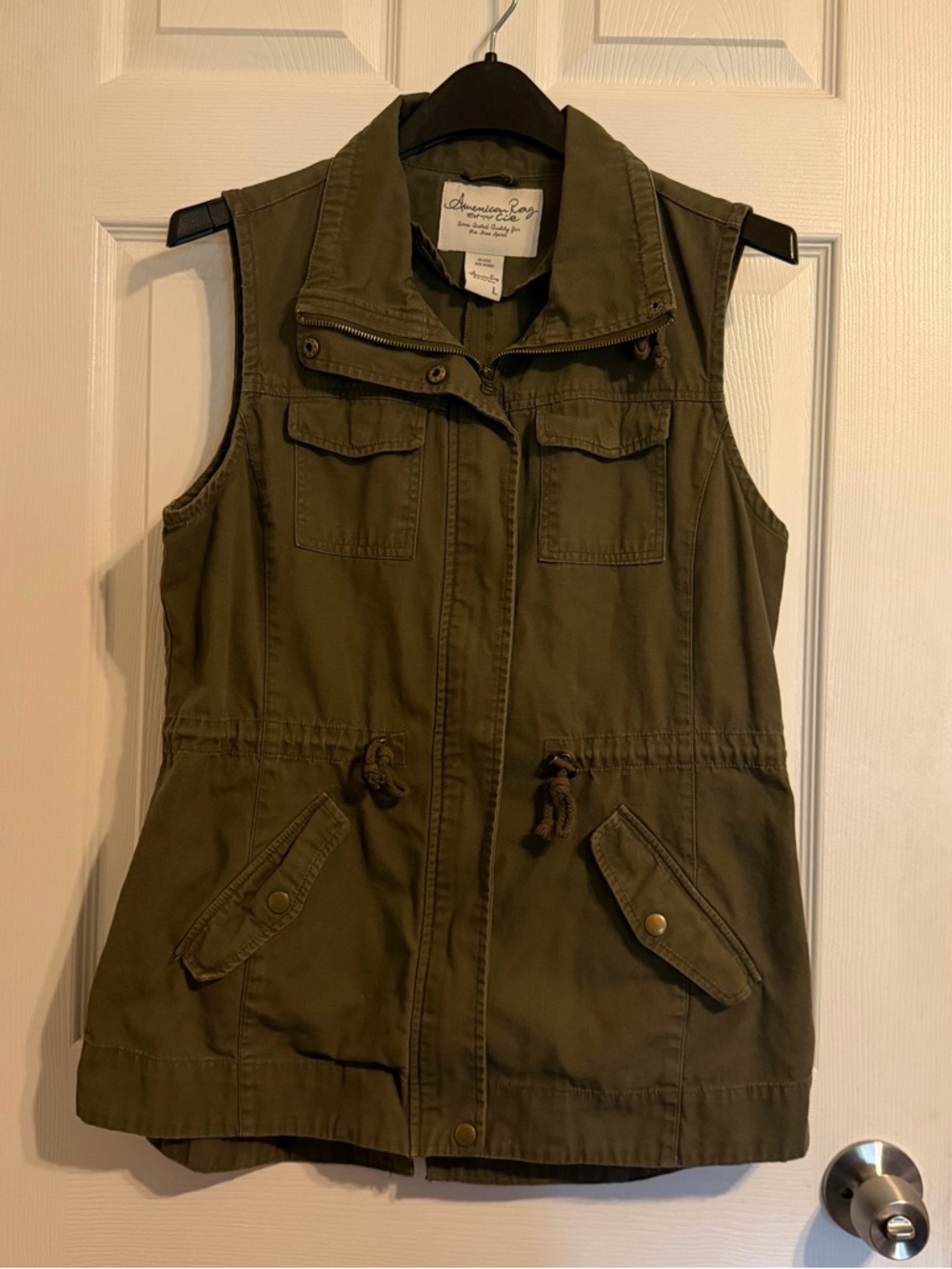 American Rag Green Utility Vest